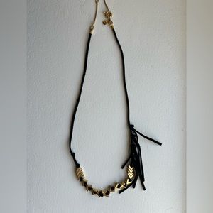 Madewell Gold Chevon Necklace